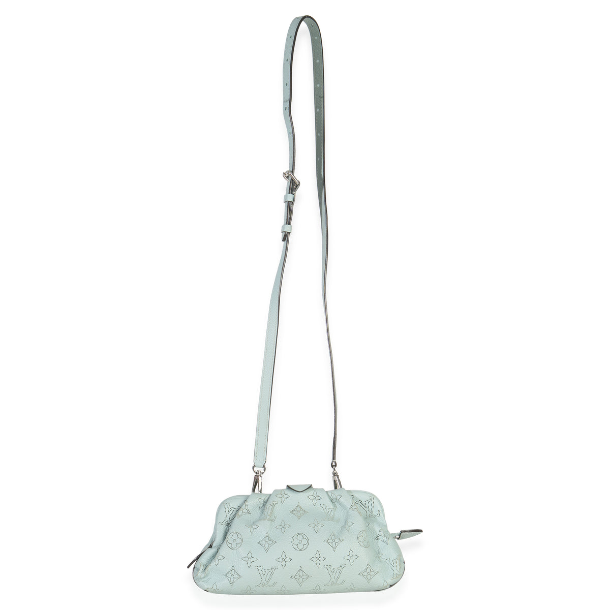 Louis Vuitton Vert Lagon Monogram Mahina Scala Mini Pouch Handbag av