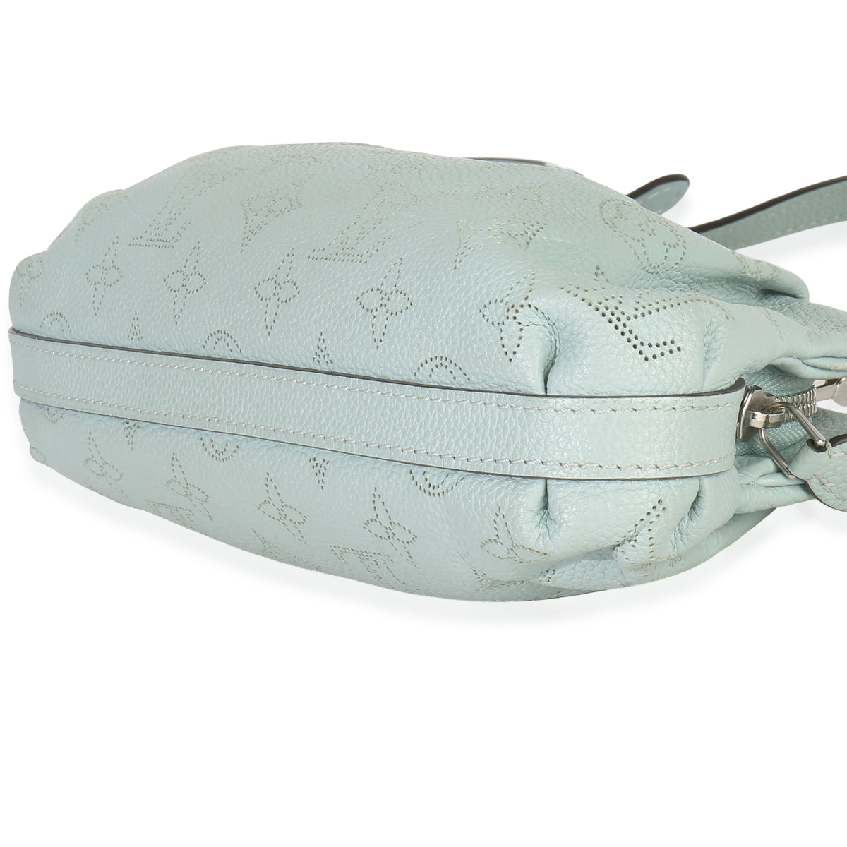 Louis Vuitton Vert Lagon Monogram Mahina Scala Mini Pouch Handbag box