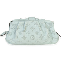 Louis Vuitton Vert Lagon Monogram Mahina Scala Mini Pouch Handbag fv