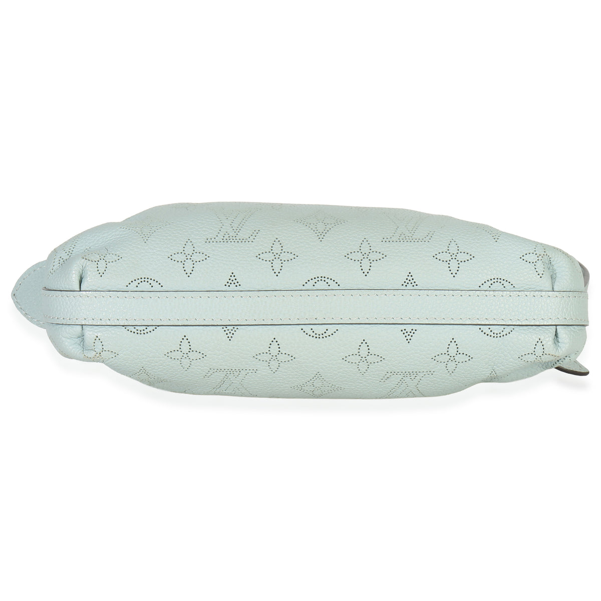 Louis Vuitton Vert Lagon Monogram Mahina Scala Mini Pouch Handbag stamp