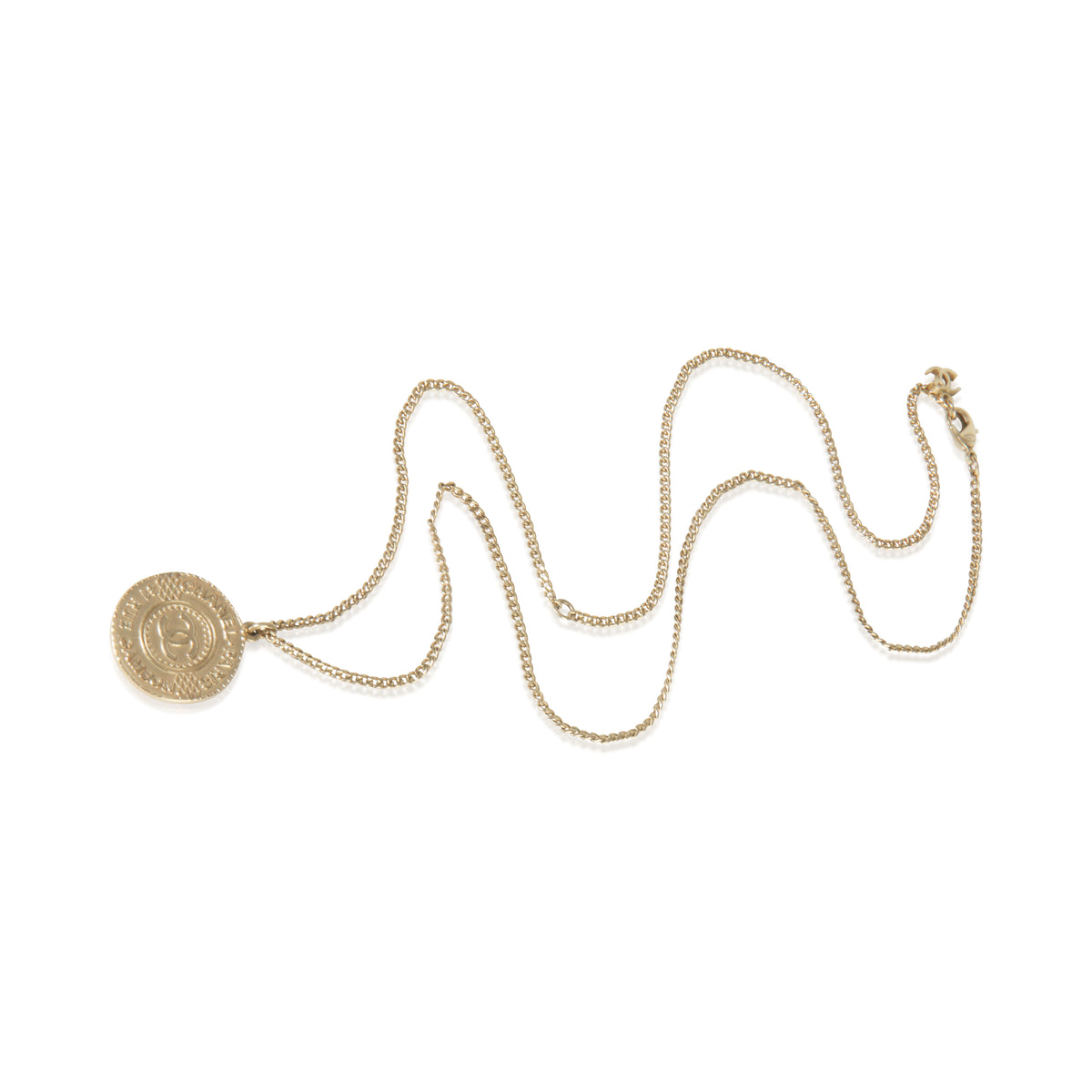 Gold-Plated  2016 Rue Cambon Pendant