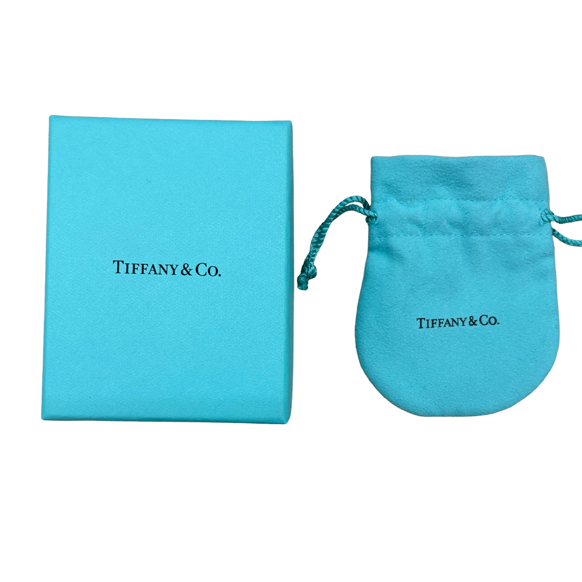 Tiffany & Co. Rose Gold Diamond Elsa Peretti Single Row Wave Ring box