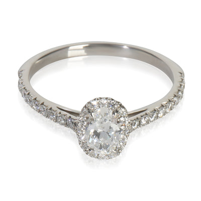 0.37 ct Oval Diamond Soleste Engagement Ring