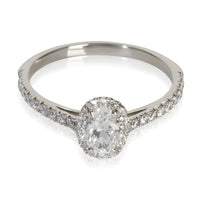 0.37 ct Oval Diamond Soleste Engagement Ring