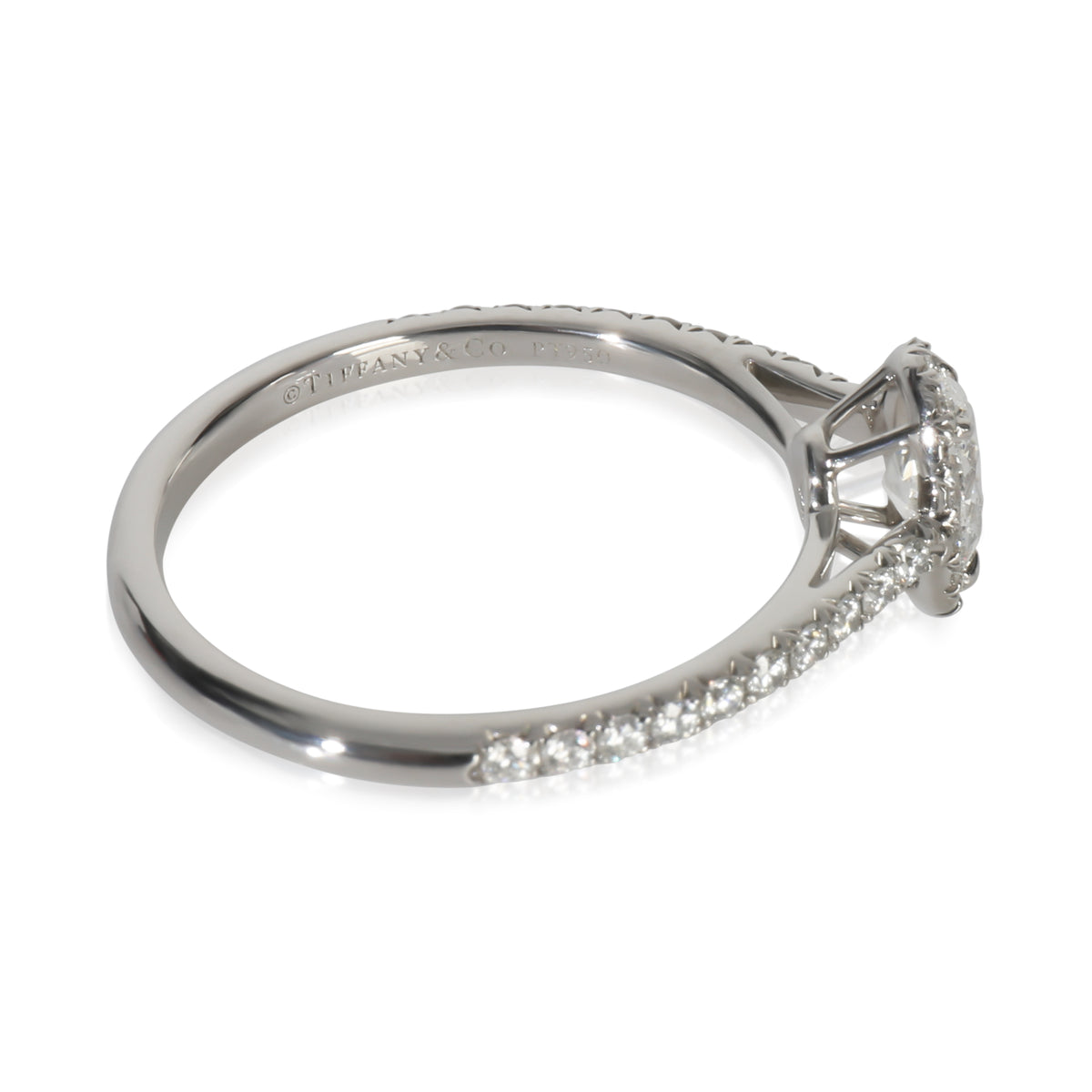 0.37 ct Oval Diamond Soleste Engagement Ring