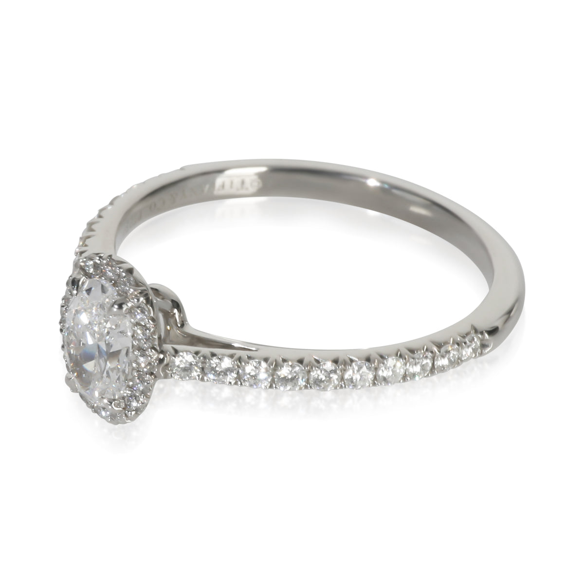 0.37 ct Oval Diamond Soleste Engagement Ring
