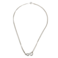 Sterling Silver  Infinity Necklace