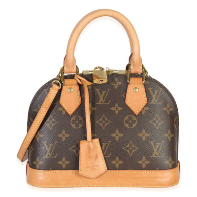 Monogram Canvas Alma BB