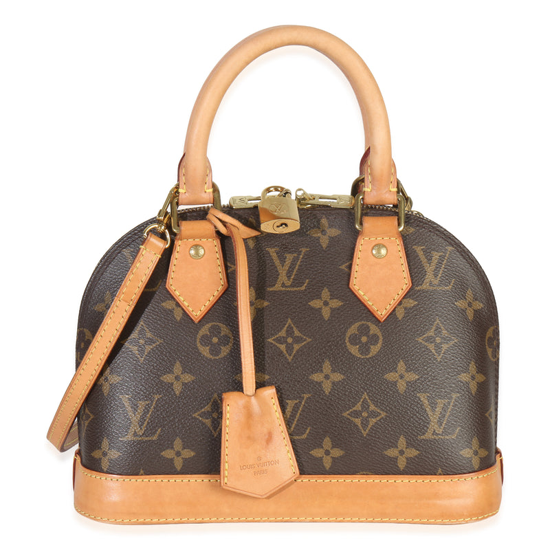 Monogram Canvas Alma BB