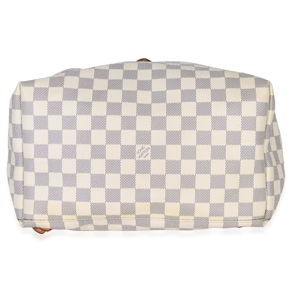 Louis Vuitton Damier Azur Canvas Sperone MM Handbag stamp