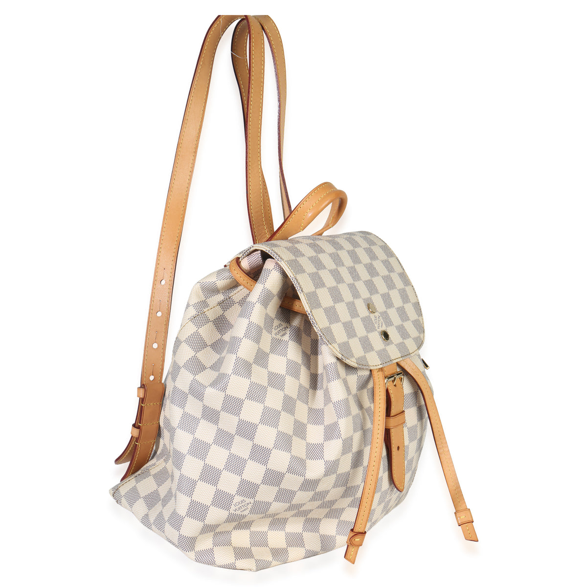 Louis Vuitton Damier Azur Canvas Sperone MM Handbag sv