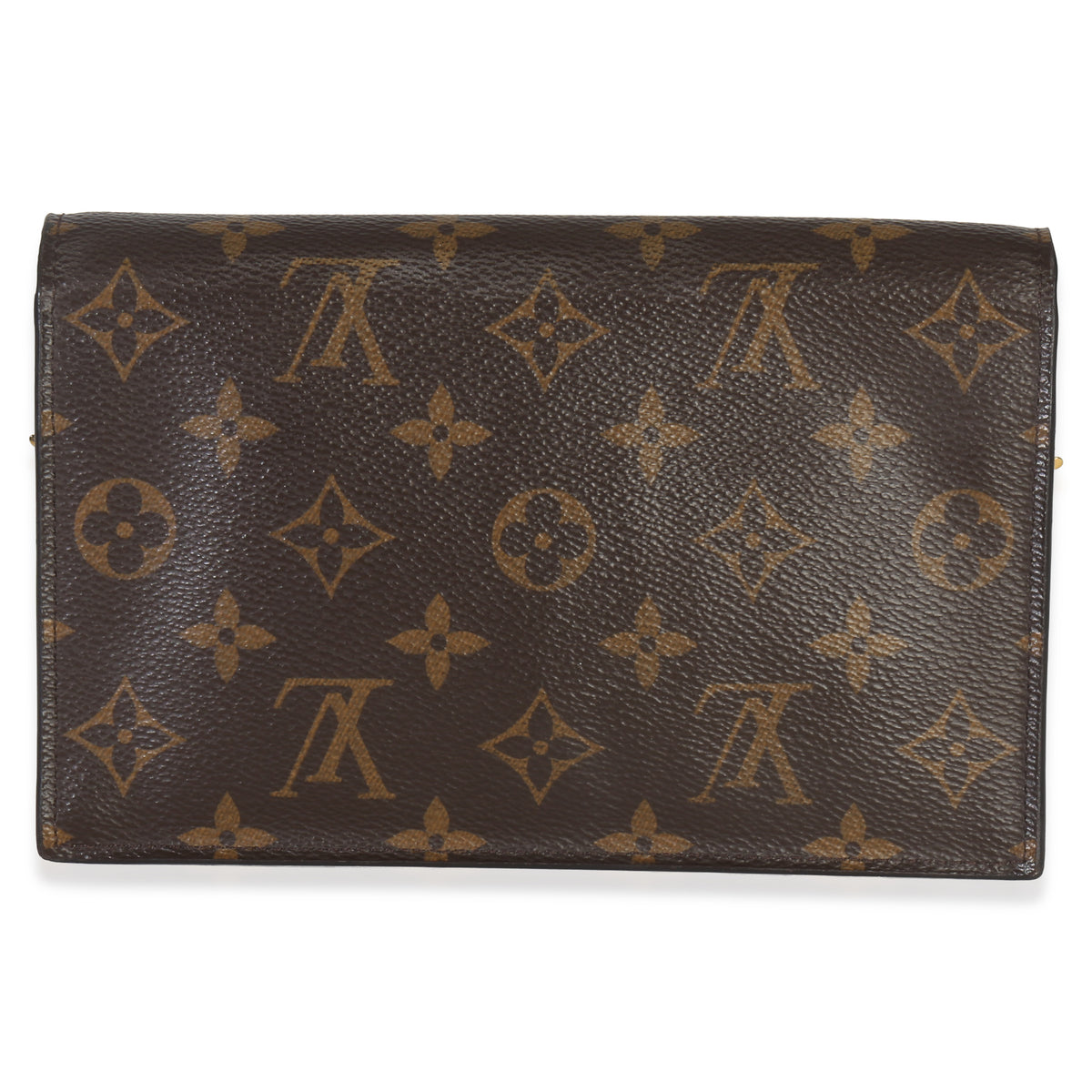 Louis Vuitton Rose Ballerine Monogram Canvas Flore Chain Wallet Handbag bv