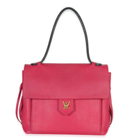 Rubis Pebbled Calfskin Lockme PM