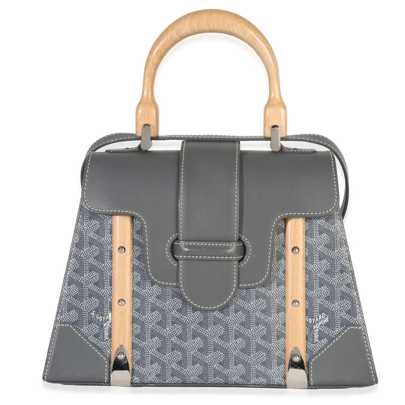 Grey Goyardine Canvas Saigon MM