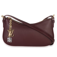 Garnet Calfskin Pochette LV Bloom