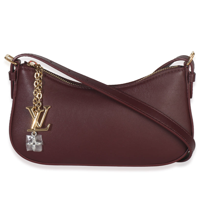 Garnet Calfskin Pochette LV Bloom