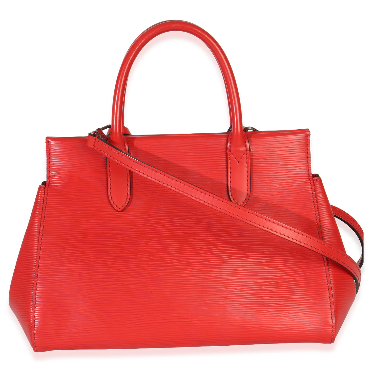 Louis Vuitton Coquelicot Epi Marly BB Handbag bv