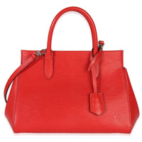 Louis Vuitton Coquelicot Epi Marly BB Handbag fv
