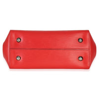 Louis Vuitton Coquelicot Epi Marly BB Handbag stamp