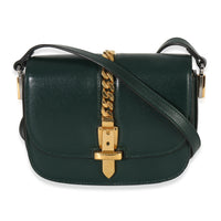 Dark Green Calfskin Mini Sylvie 1969 Bag
