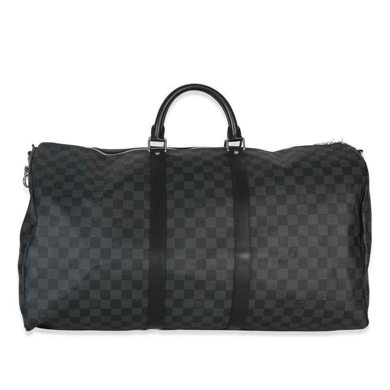 Damier Graphite Canvas Keepall Bandouliere 55