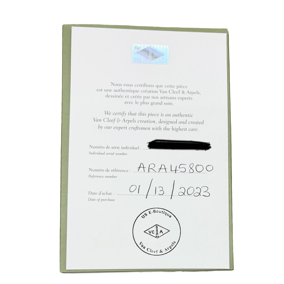 Yellow Gold Onyx Vintage Alhambra Pendant