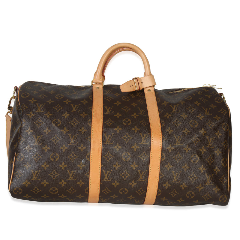 Monogram Canvas Keepall Bandouliere 50
