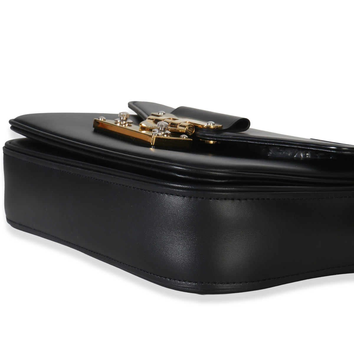 Louis Vuitton Black Calfskin Monogram Swing Bag Handbag box