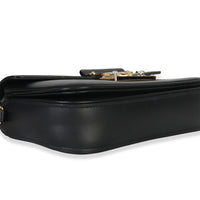 Louis Vuitton Black Calfskin Monogram Swing Bag Handbag clasp