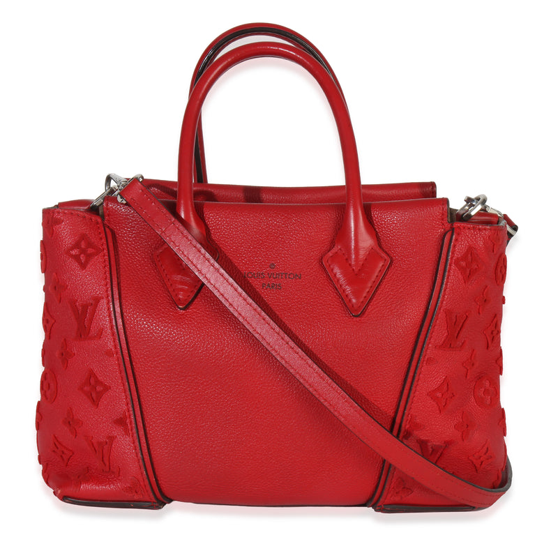 Framboise Calfskin Monogram Tote W BB
