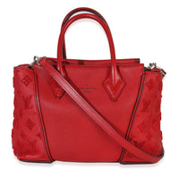 Framboise Calfskin Monogram Tote W BB