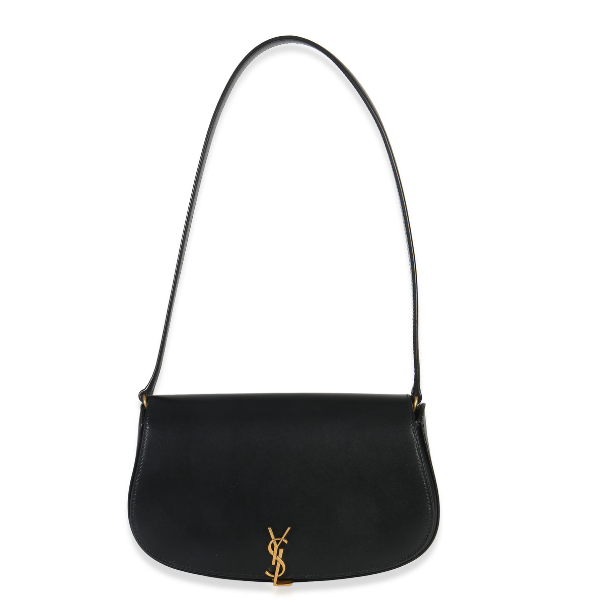 Black Box Calfskin Mini Voltaire Shoulder Bag