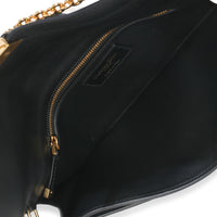 Christian Dior Black Calfskin Montaigne 30 Clutch Handbag ad1