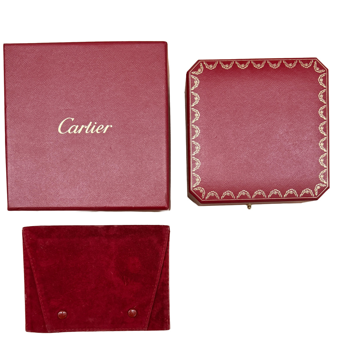 Cartier Yellow Gold  Love Bracelet box
