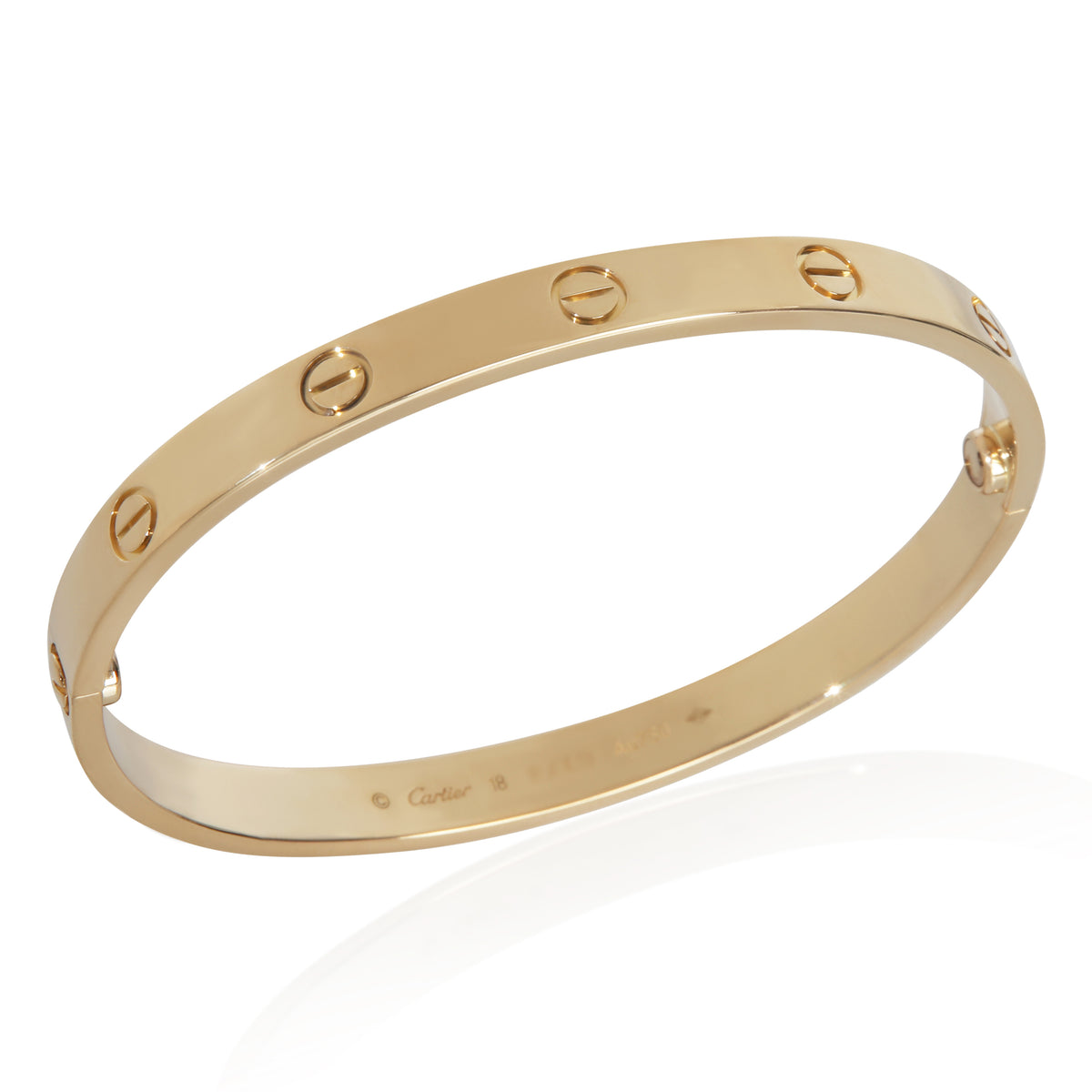 Yellow Gold  Love Bracelet