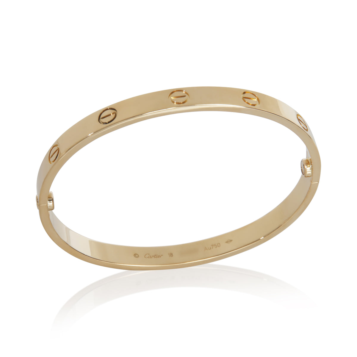 Yellow Gold  Love Bracelet