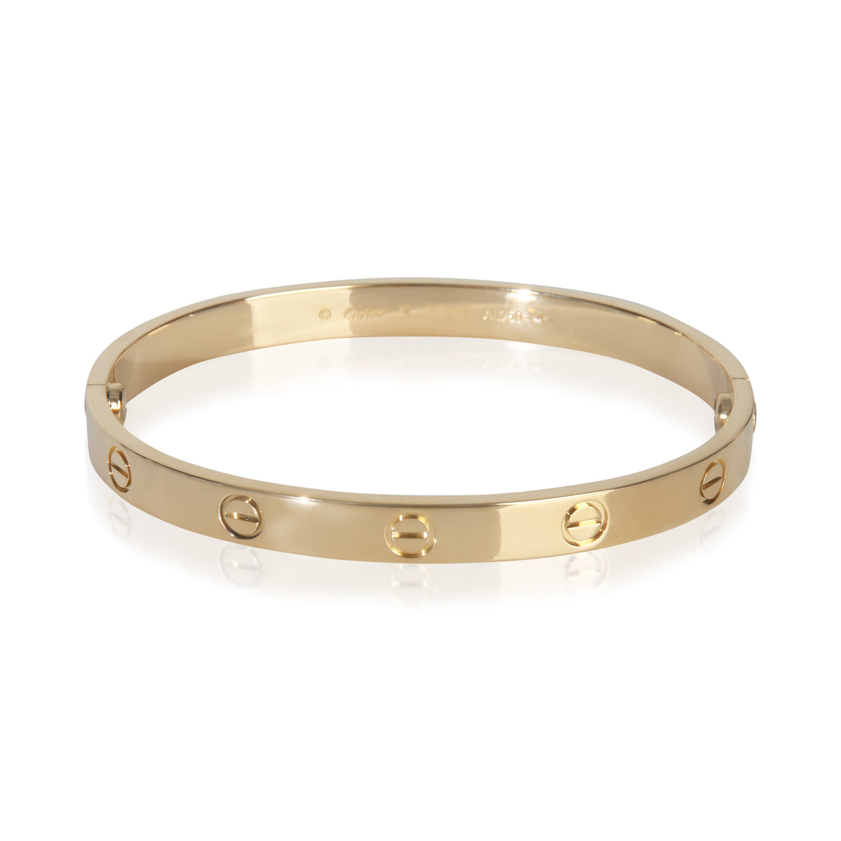 Yellow Gold  Love Bracelet
