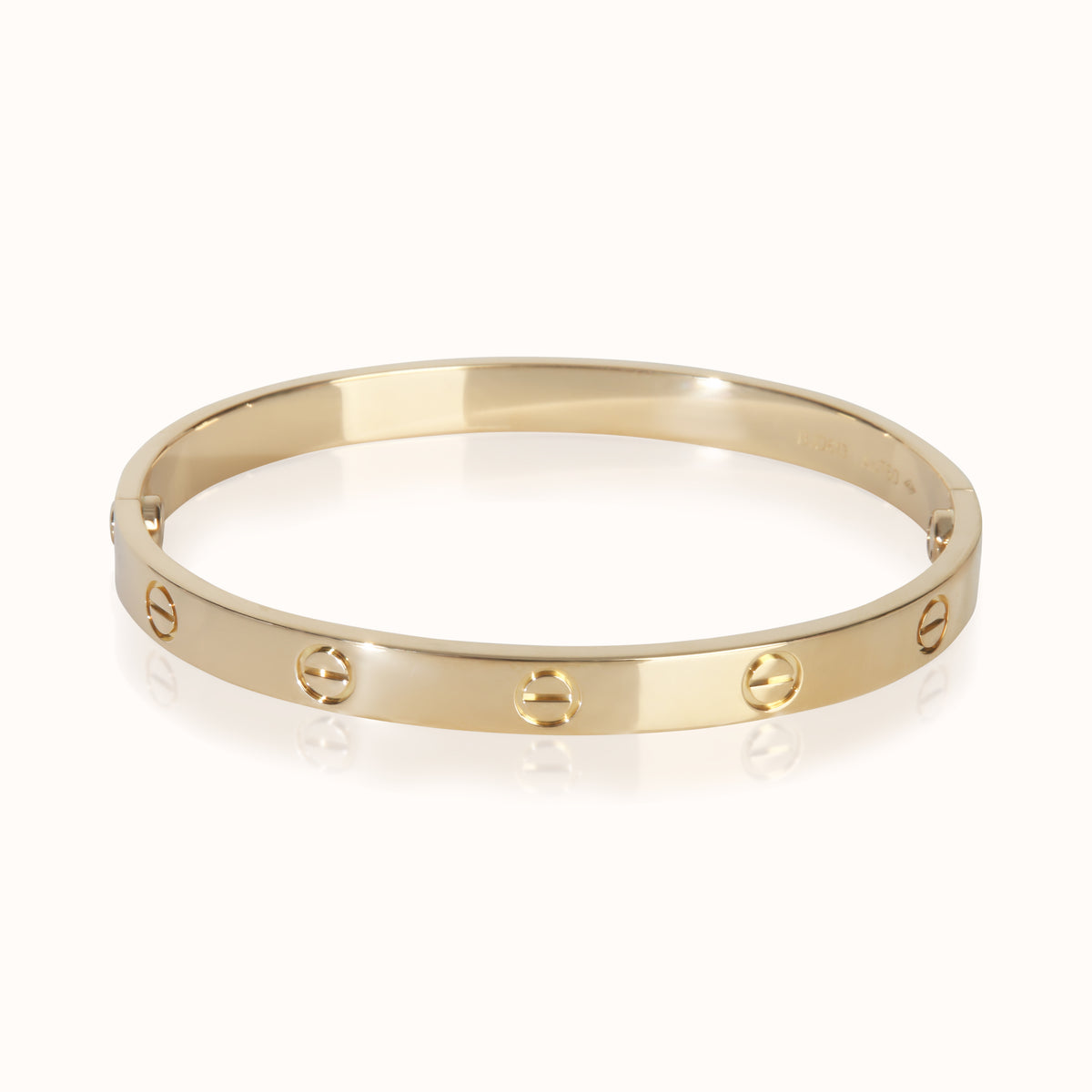 Yellow Gold  Love Bracelet