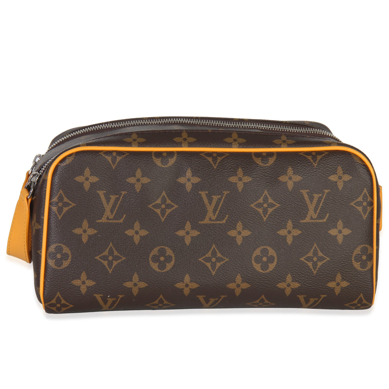 Safran Monogram Canvas Dopp Kit Toiletry Pouch