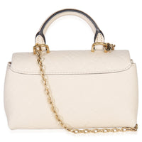 Louis Vuitton Cream Monogram Empreinte Nano Madeleine Handbag bv