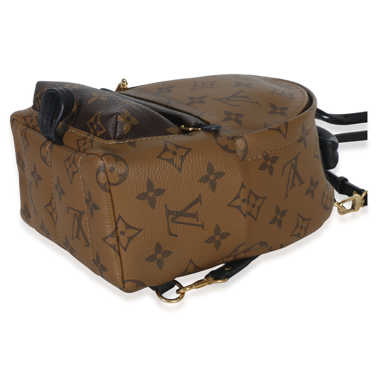 Louis Vuitton Canvas Reverse Monogram Mini Palm Springs Handbag box