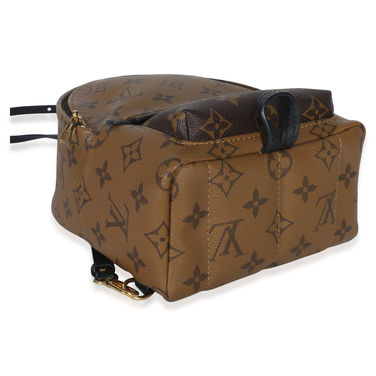 Louis Vuitton Canvas Reverse Monogram Mini Palm Springs Handbag clasp