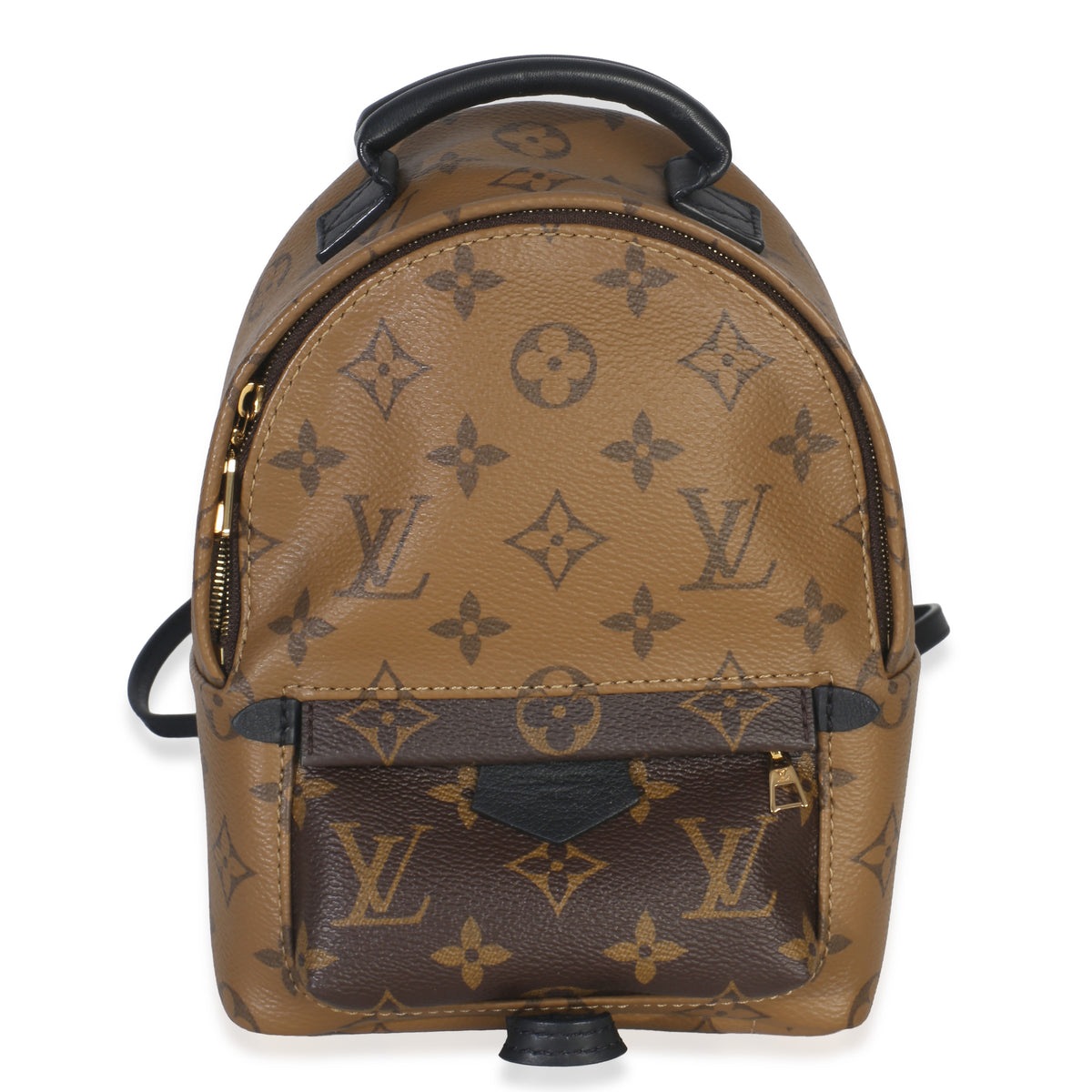 Louis Vuitton Canvas Reverse Monogram Mini Palm Springs Handbag fv