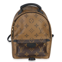 Louis Vuitton Canvas Reverse Monogram Mini Palm Springs Handbag fv