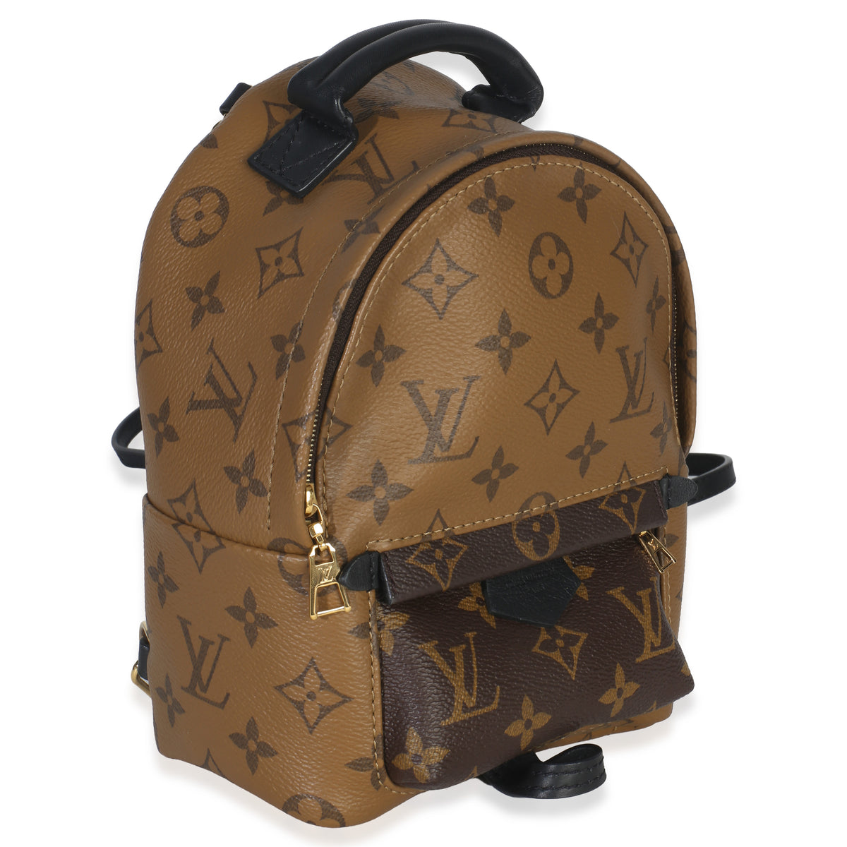 Louis Vuitton Canvas Reverse Monogram Mini Palm Springs Handbag pv