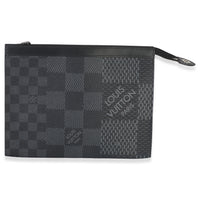 Louis Vuitton Damier Graphite 3D Canvas Pochette Voyage MM Handbag fv