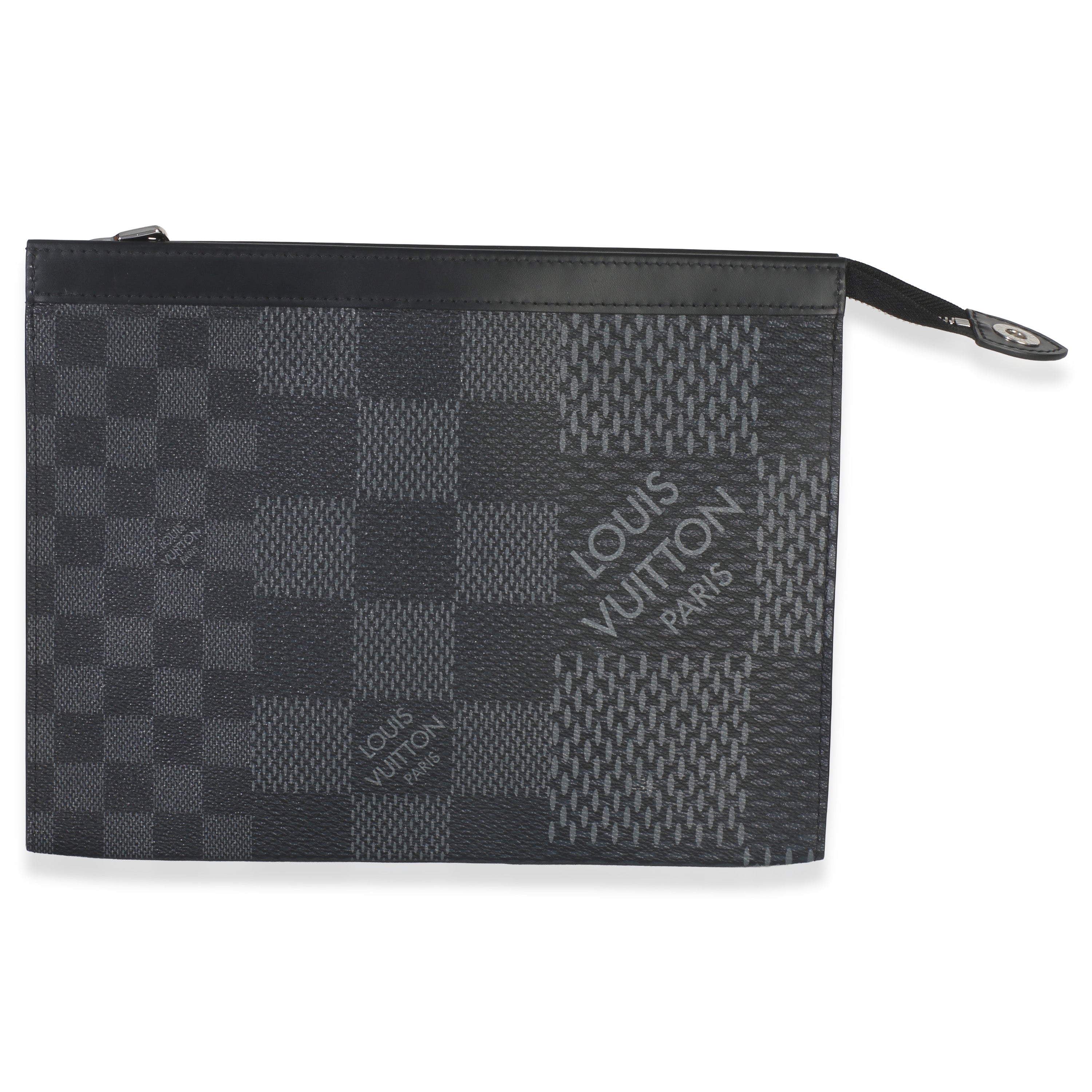 Louis Vuitton Damier Graphite 3D Canvas Pochette Voyage MM