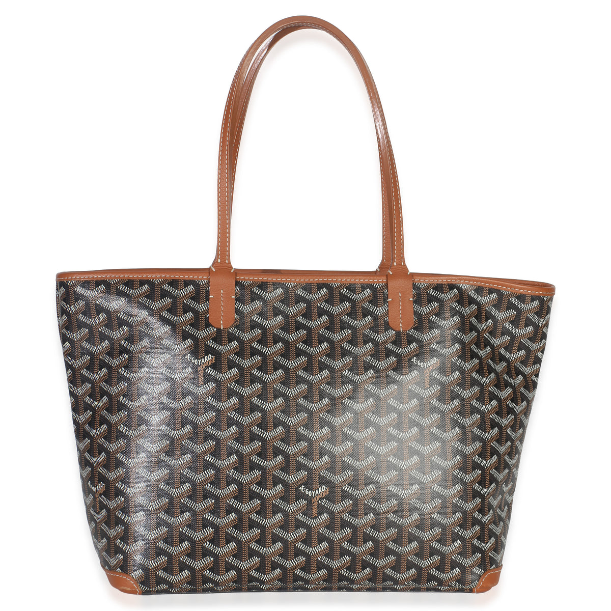 Goyard Gold Black ine Canvas Artois PM Handbag bv