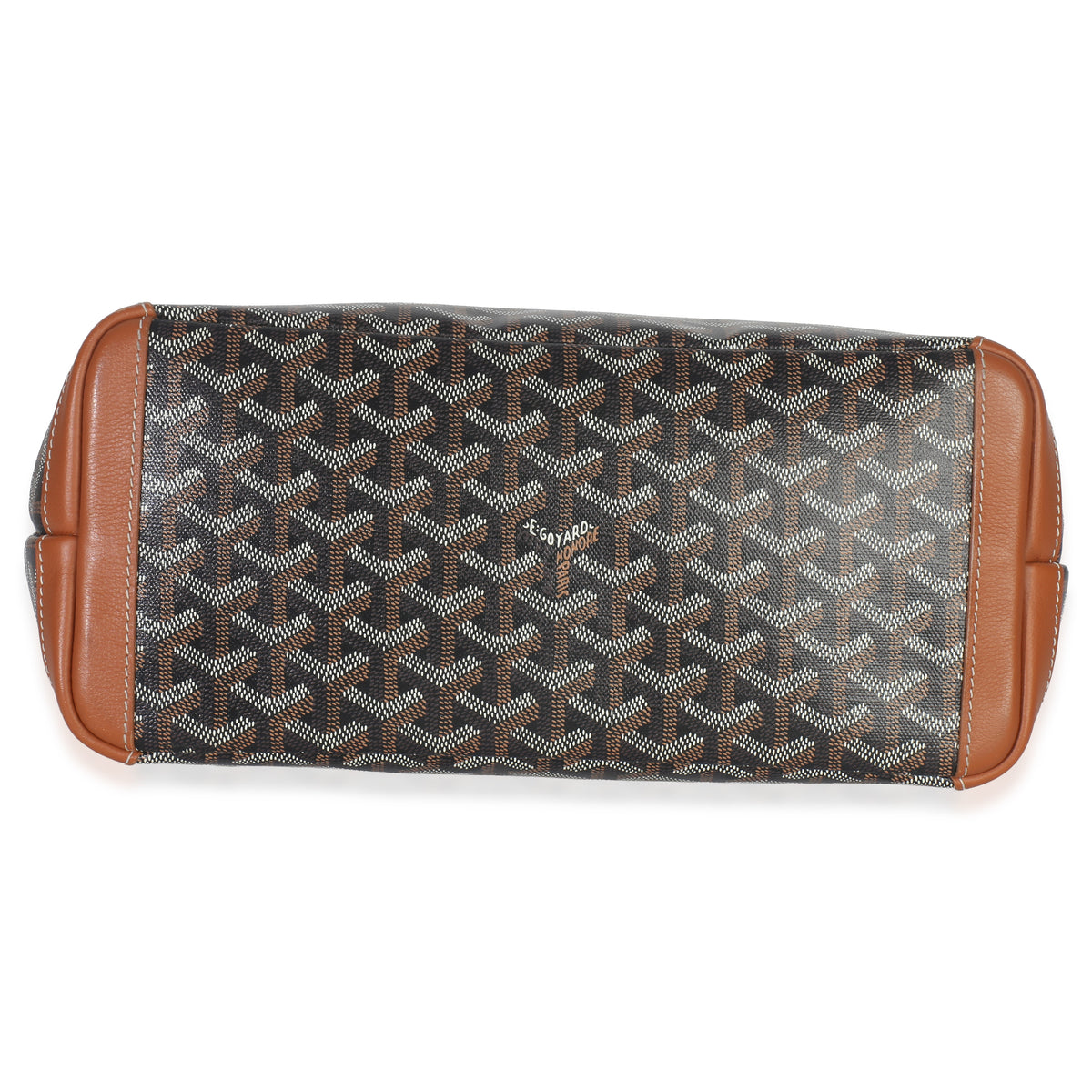 Goyard Gold Black ine Canvas Artois PM Handbag stamp