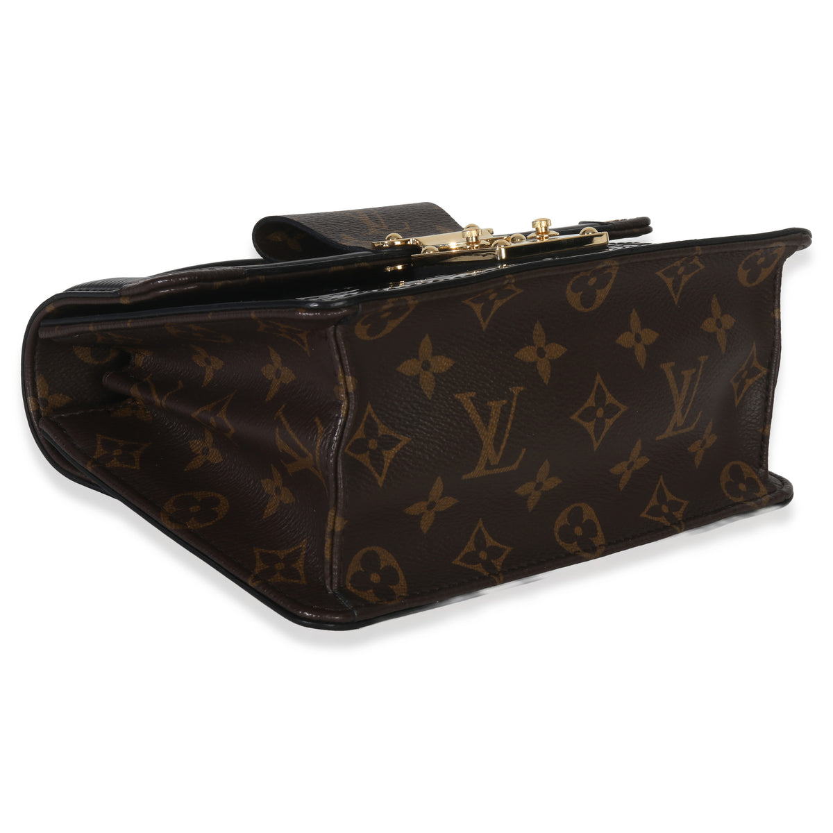 Louis Vuitton Black Monogram Vernis Epi Wynwood Handbag clasp